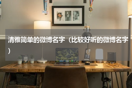 清雅简单的微博名字（比较好听的微博名字）