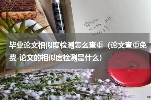 毕业论文相似度检测怎么查重（论文查重免费-论文的相似度检测是什么）