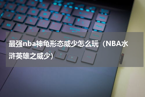 最强nba神龟形态威少怎么玩（NBA水浒英雄之威少）