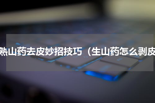 蒸熟山药去皮妙招技巧（生山药怎么剥皮）