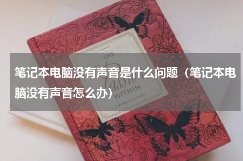 笔记本电脑没有声音是什么问题（笔记本电脑没有声音怎么办）
