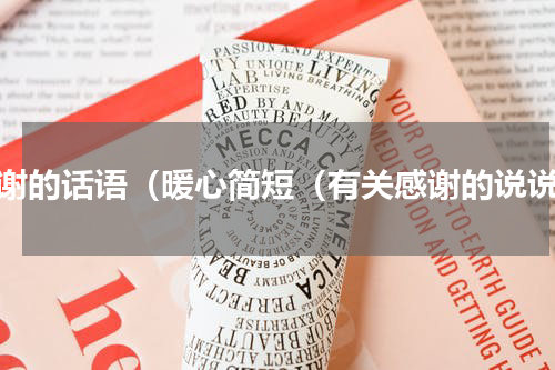 感谢的话语（暖心简短（有关感谢的说说）
