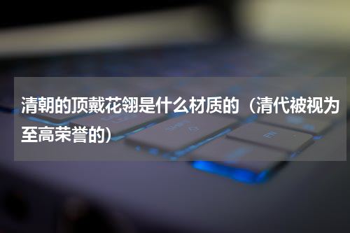 清朝的顶戴花翎是什么材质的（清代被视为至高荣誉的）