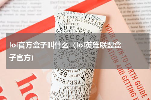 lol官方盒子叫什么（lol英雄联盟盒子官方）