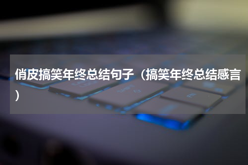 俏皮搞笑年终总结句子（搞笑年终总结感言）