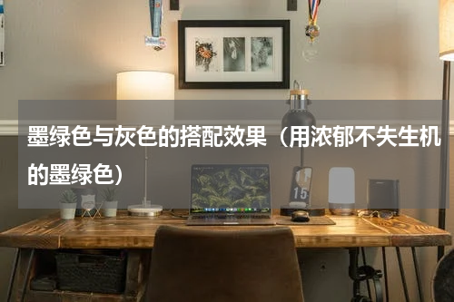 墨绿色与灰色的搭配效果（用浓郁不失生机的墨绿色）