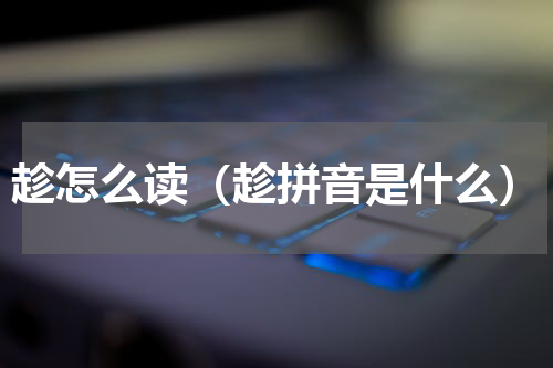 趁怎么读（趁拼音是什么）