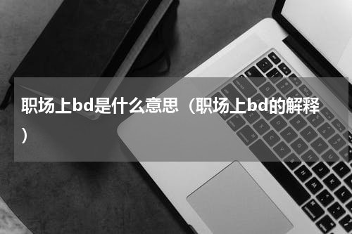 职场上bd是什么意思（职场上bd的解释）
