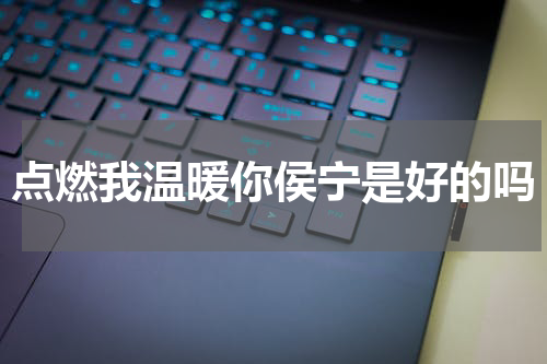 点燃我温暖你侯宁是好的吗