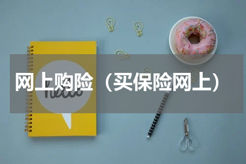 网上购险（买保险网上）