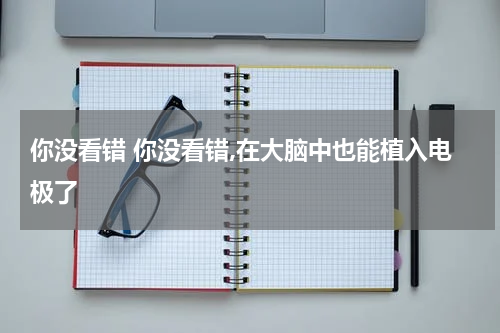 你没看错 你没看错,在大脑中也能植入电极了