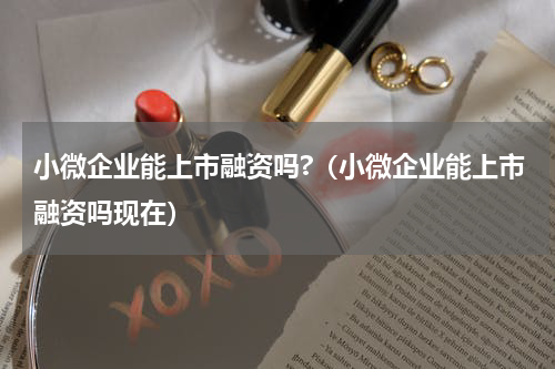 小微企业能上市融资吗?（小微企业能上市融资吗现在）