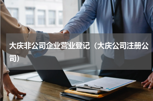 大庆非公司企业营业登记（大庆公司注册公司）