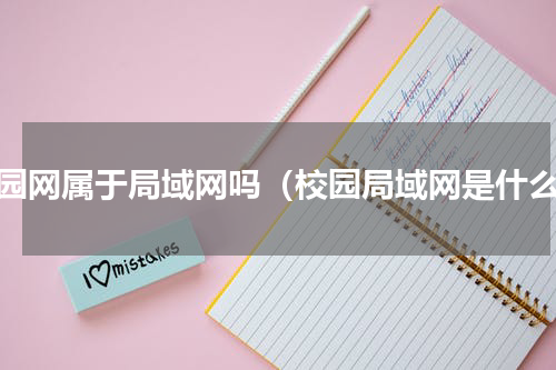 校园网属于局域网吗（校园局域网是什么）