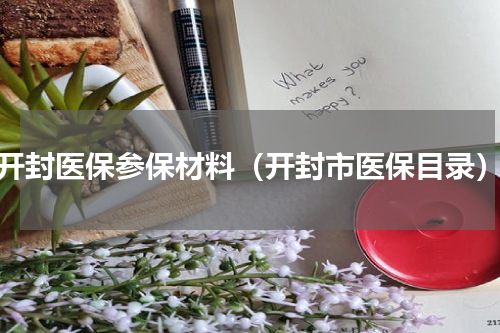 开封医保参保材料（开封市医保目录）