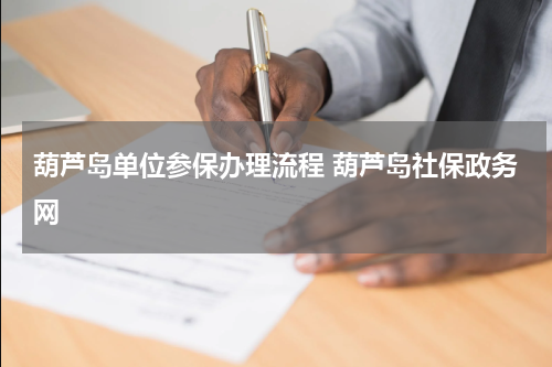葫芦岛单位参保办理流程 葫芦岛社保政务网