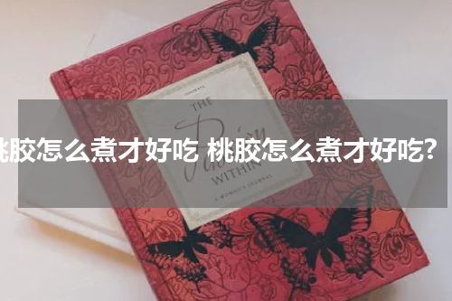 桃胶怎么煮才好吃 桃胶怎么煮才好吃?