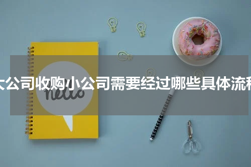 大公司收购小公司需要经过哪些具体流程
