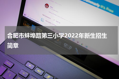 合肥市蚌埠路第三小学2022年新生招生简章